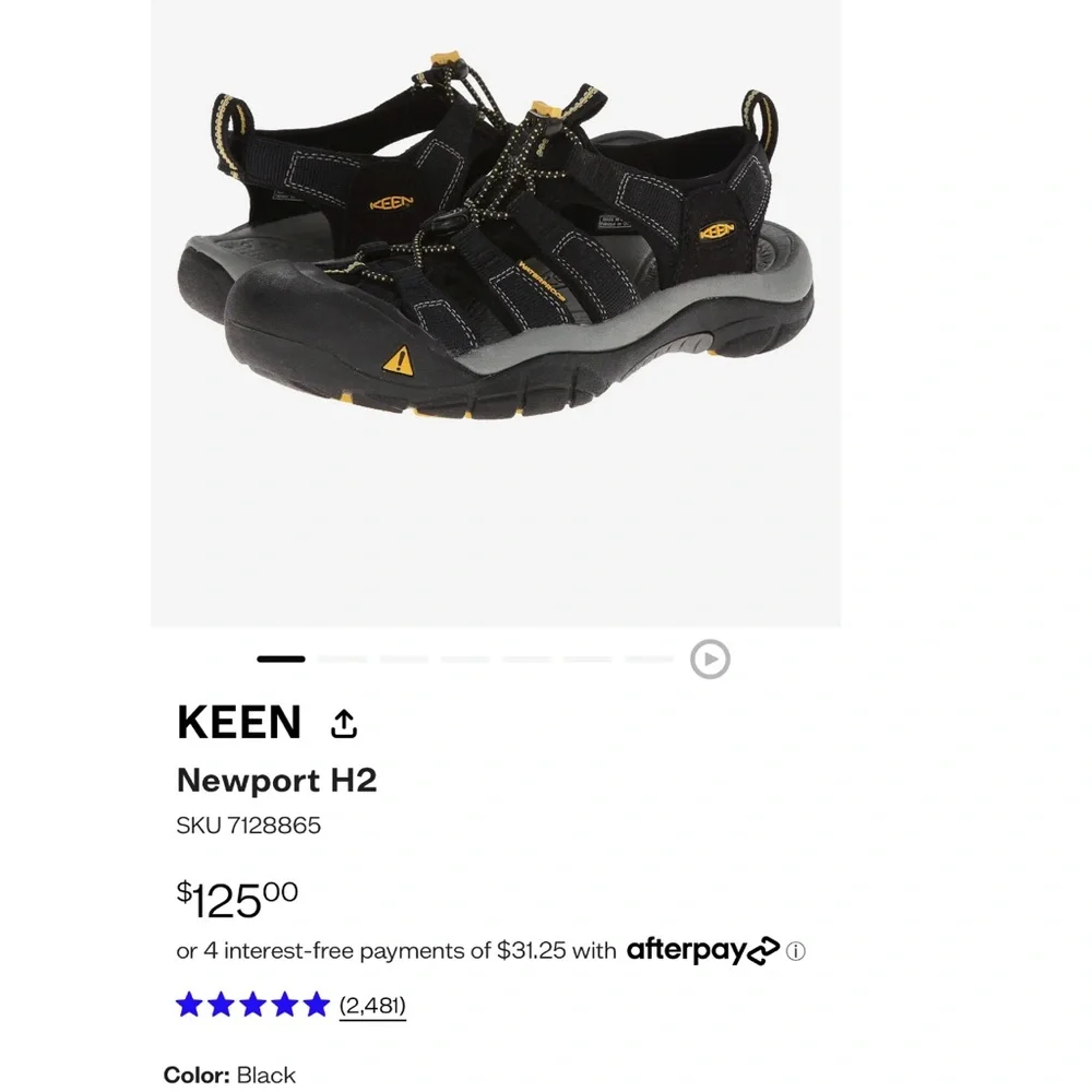 KEEN  Newport H2 M 9